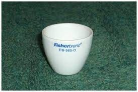 Fisherbrand™ High-Form Porcelain Crucibles Withstand temperatures up to 1150°C (2102°F) Pack of 6 Catalog No.FB965G