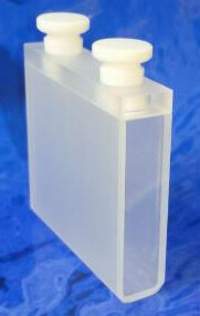 Standard cuvette with PTFE stopper, Spectrophotometer Cuvette, Macro with PTFE Lid, Type 21, Firefly - 76015-672