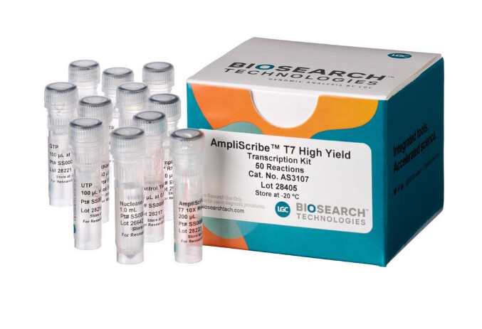 AmpliScribe T7 High Yield Transcription Kit, 50 rxns - AS3107