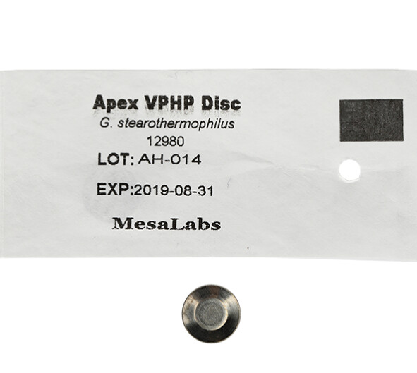 Apex- VPHP Disc - G. stearothermophilus 12980- HMV-091