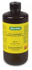 40% Acrylamide/Bis Solution, 37.5:1 , 500ml - 1610148