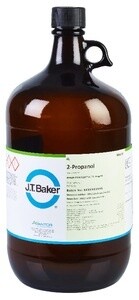 ISOPROPYL ALCOHOL 4L  - CHEM1323B - JT9084-3 - Amber glass bottle
