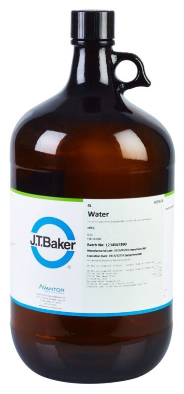 Water 4L (HPLC) - CHEM1138