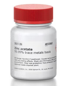 Zinc acetate - 99.99% trace metals basis, 25g - 383317-25G