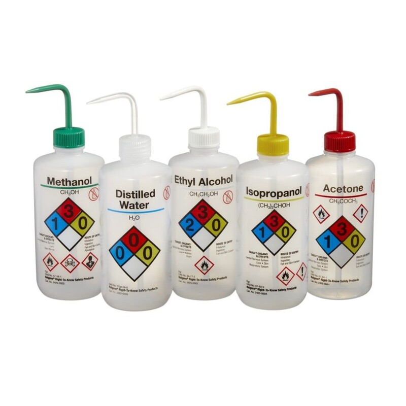 500ml Wash Bottle (Methanol)