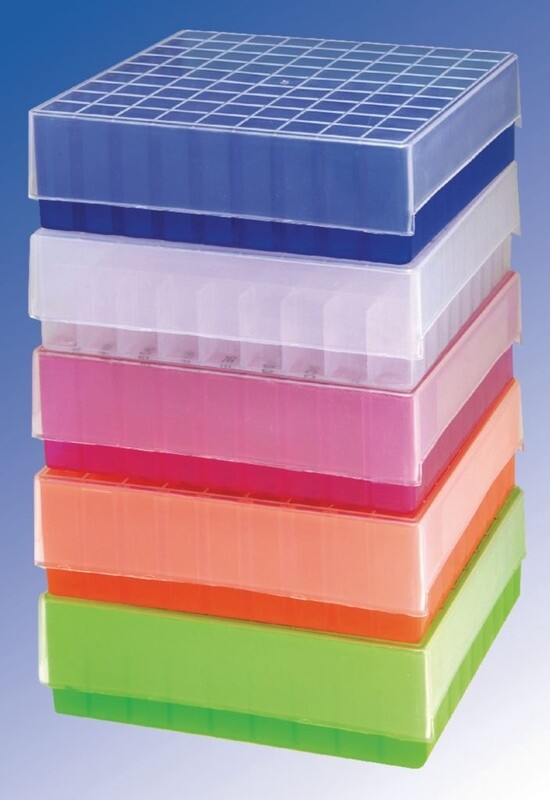81-Place Neon Storage Box Single
