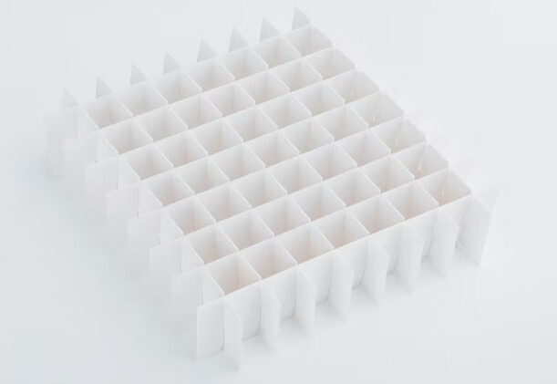 Fiberboard Box Dividers for Ultra-Low Temperature and Cryogenic Freezers - 100(10x10)