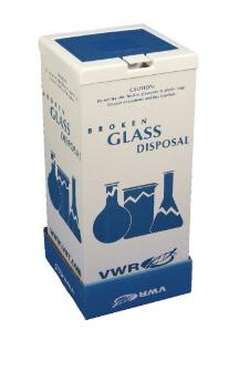 Small Glass Disposal Box /CASE OF 6