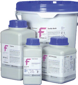 Fisher BioReagents™ Microbiology Media: LB Broth, Miller - Poly Pail - 2000g - BP1426-2
