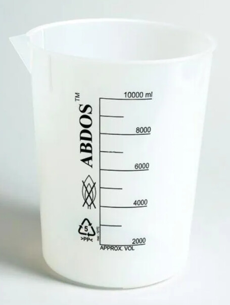 United Scientific™ Graduated Polypropylene Beakers SDPSCI_ED 10 L S07378