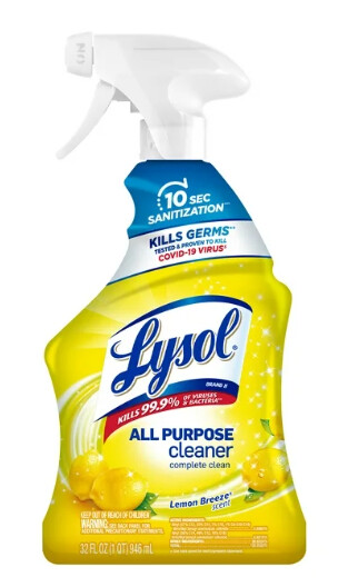 Lysol Spray Bottle 32oz