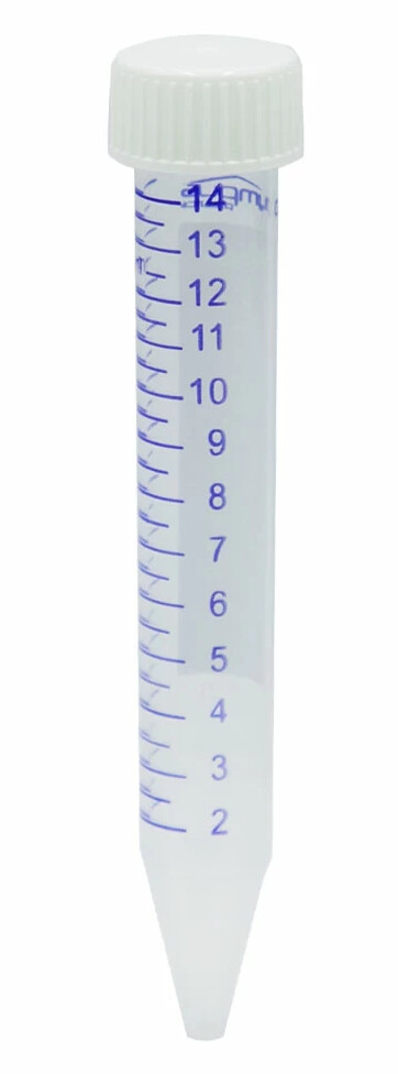 Olympus Plastics, 15ml Conical Centrifuge Tubes, Polypropylene Bulk, Sterile, 25 tubes- 28-103EACH