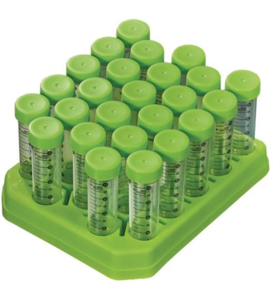 Racked - 50ml Conical Tubes, 25/Rack CASE - CONS5429