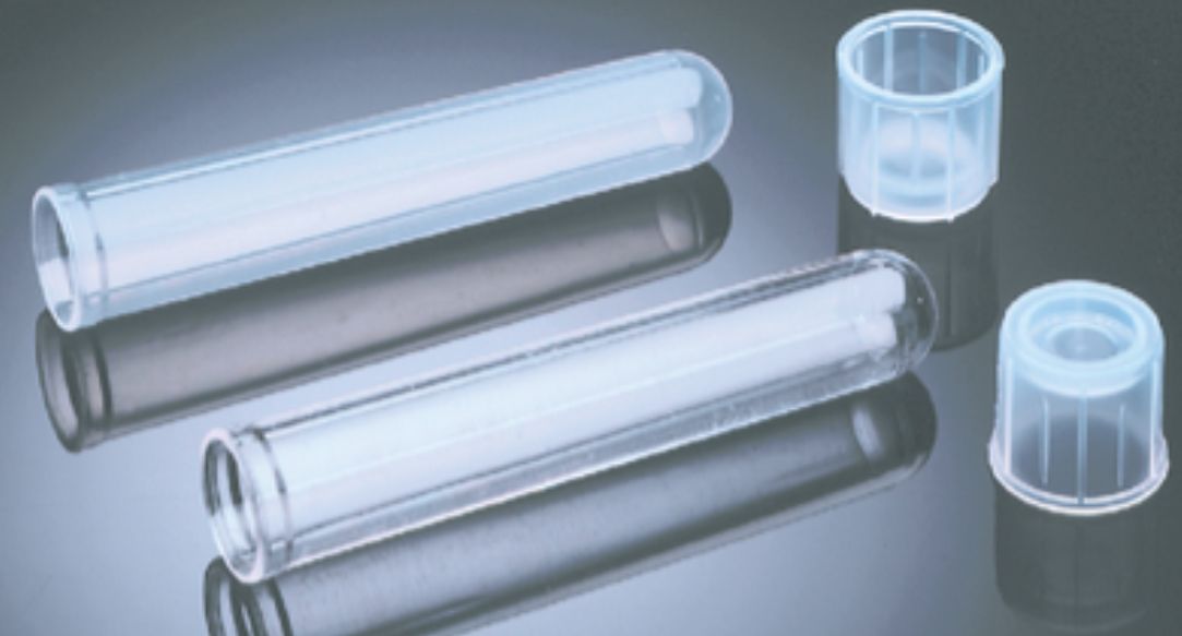 Sterile, Culture Tubes, Plastic, with Dual-Position Caps - 5mL - 12x75mm