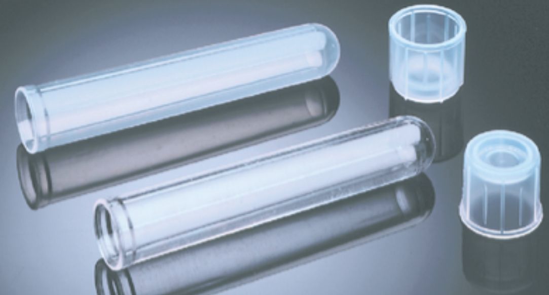 VWR® Culture Tubes, Plastic, with Dual-Position Caps -5mL - 12x75 - Sterile - 25/bag-CS of 500 - PLAS7014/60818-565
