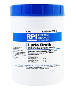 Luria Broth (Miller’s LB Broth) Animal Free, Powder, 1 KG - L24340-1000.0