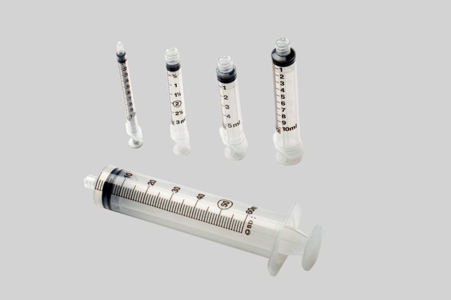 50ml (50cc) Syringe with BD Luer-Lok™ Tip /Min of 2
