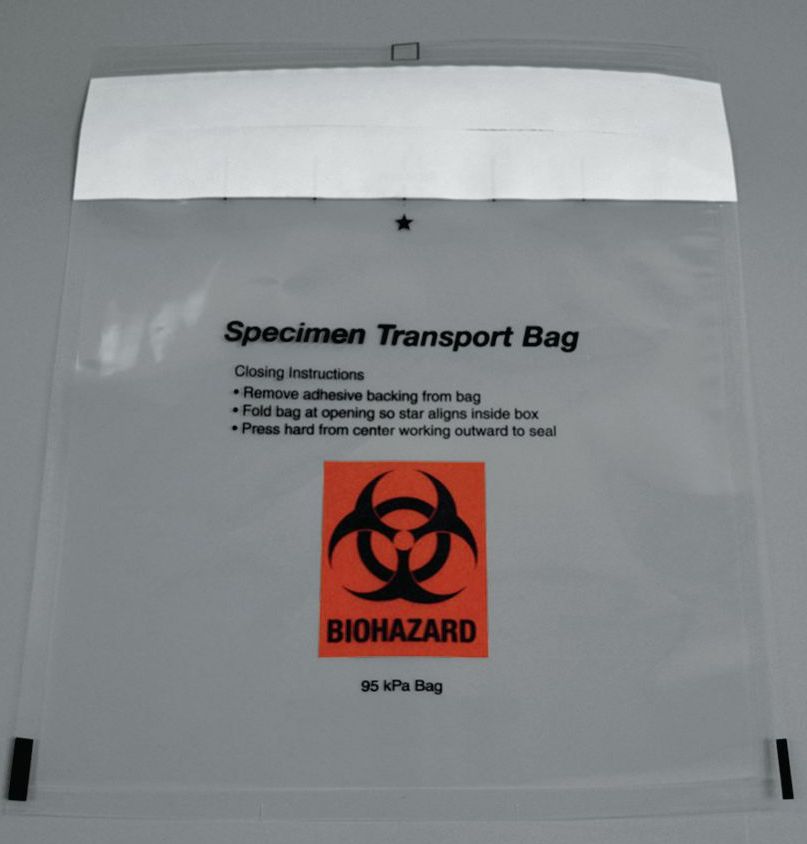 22-130-020 Therapak™ 95kPa Compliant Transport Bags case of 100