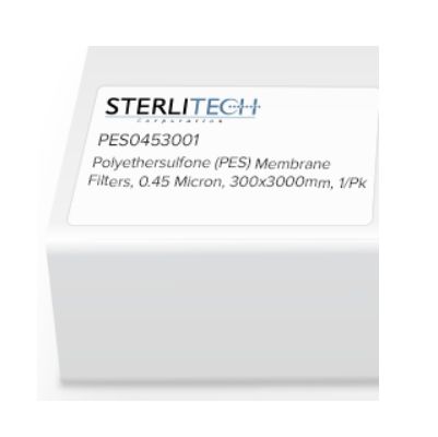 Polyethersulfone (PES) Membrane Filters, 0.45 Micron, 300 X 3000mm, 1/Pk - PES0453001