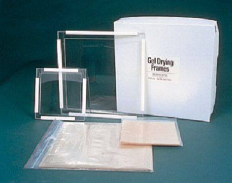 Gel drying frames