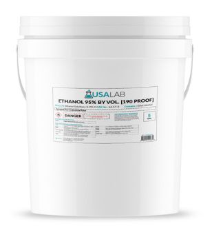 USA Lab 190 Proof Ethanol USP 95% - 5 gal  - E190-5GAL