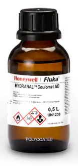 HYDRANAL™ - Coulomat AD, Reagent for coulometric KF titration (anolyte solution), for cells without diaphragm, Honeywell Fluka™ - 500mL - 34810/60-006-42