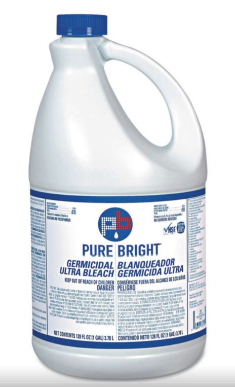 Bleach- Pure Bright,Kik   1 GAL