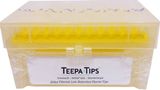 Teepa Tip 200µl Low-Retention Pipette Tip, Racked, Sterile, RNase and DNase Free, Filtered, 1 Pack of 960