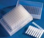 Corning® 8-cap strips for 1.2 mL cluster tubes and cluster tube strips 96 well cluster tube 8-cap strips, polyethylene, sterile, 120/cs - CLS4418-120EA