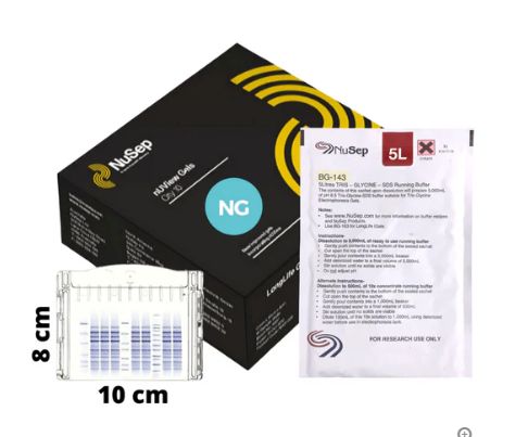 nUView™ Tris-Glycine UV reactive Precast Gel (NG)(Cytiva/Hoefer/Merck) - 10PK - NG15-420