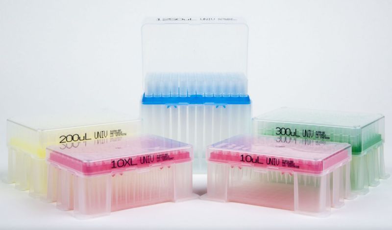 76175-406 uTIP™ Filtered, Low Retention 200 µL 96 Tips/Rack, 10 Racks/Pack, 5 Packs/Case