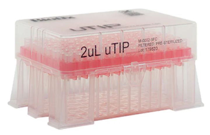 Biotix™ uTIP Filter Pipette Tips - 2uL - Pk of 960 - 12-111-119
