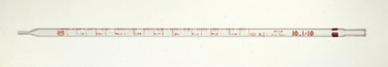 25mL Resuable Glass Pipette (Red)