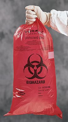 Red Autoclave Bag 12x24 Pack Of 10 bags