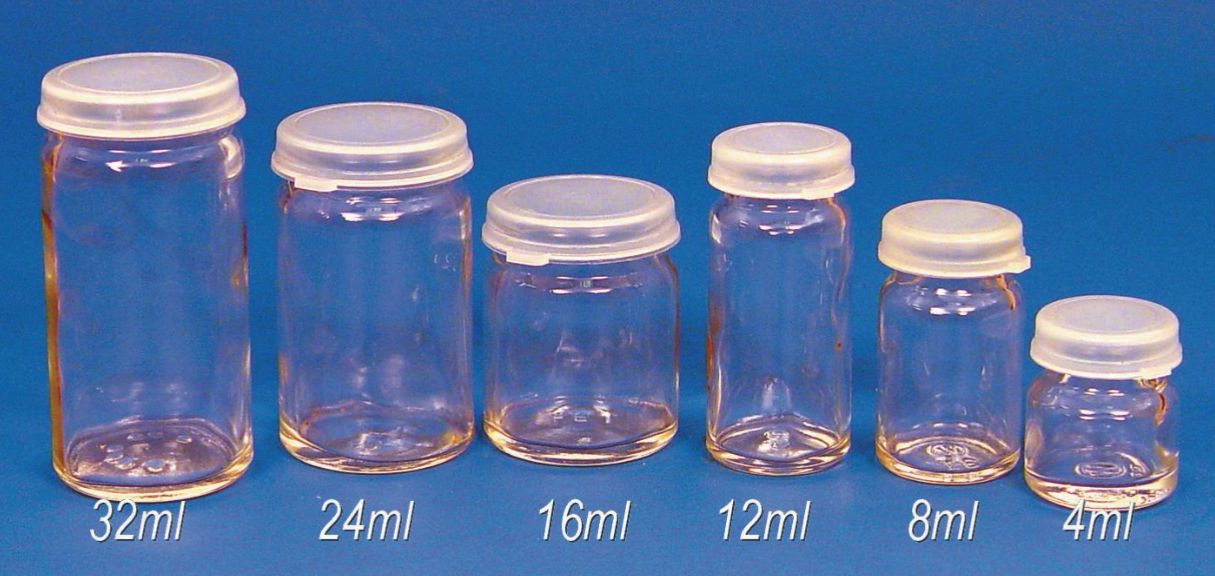 16ml Glass Sample Bottle - 100489-762 GLASS6035CASE