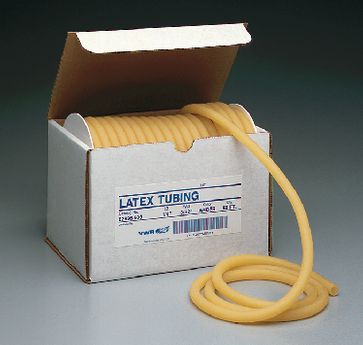 Amber Latex Rubber Tubing 1/4*1/2*1/8