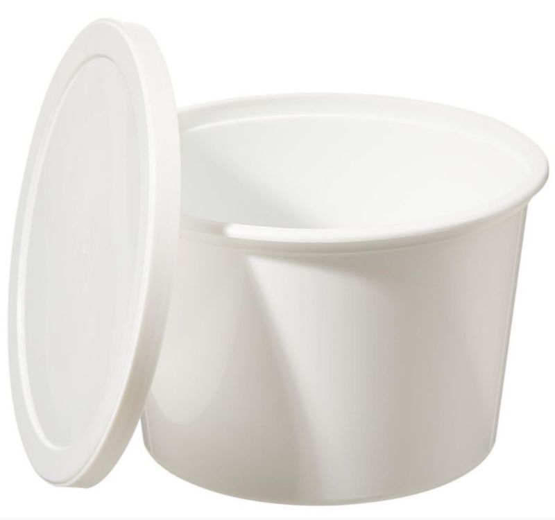 PP White Container (32oz.) **SALE ITEM** $.50