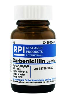 Carbenicillin, Disodium Salt, 5 Grams - C46000-5.0