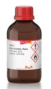 Ethyl alcohol, Pure - ≥99.5%, ACS reagent, 200 proof - 1L - 459844-1L