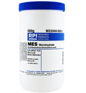 MES Monohydrate [2-(N-Morpholino)-ethanesulfonic acid] - 500G - M22040-500.0