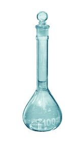 VWR® Heavy-Duty Wide Mouth Volumetric Flask W/ Glass Stopper - 5ml