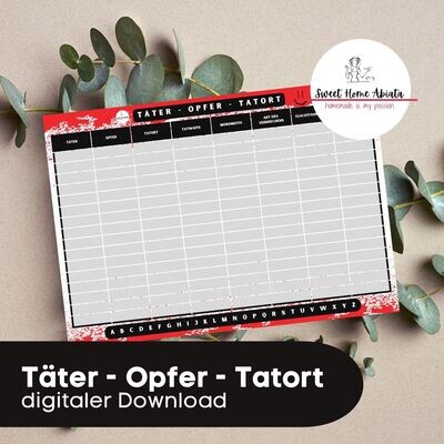 Täter - Opfer - Tatort - digitaler Download
