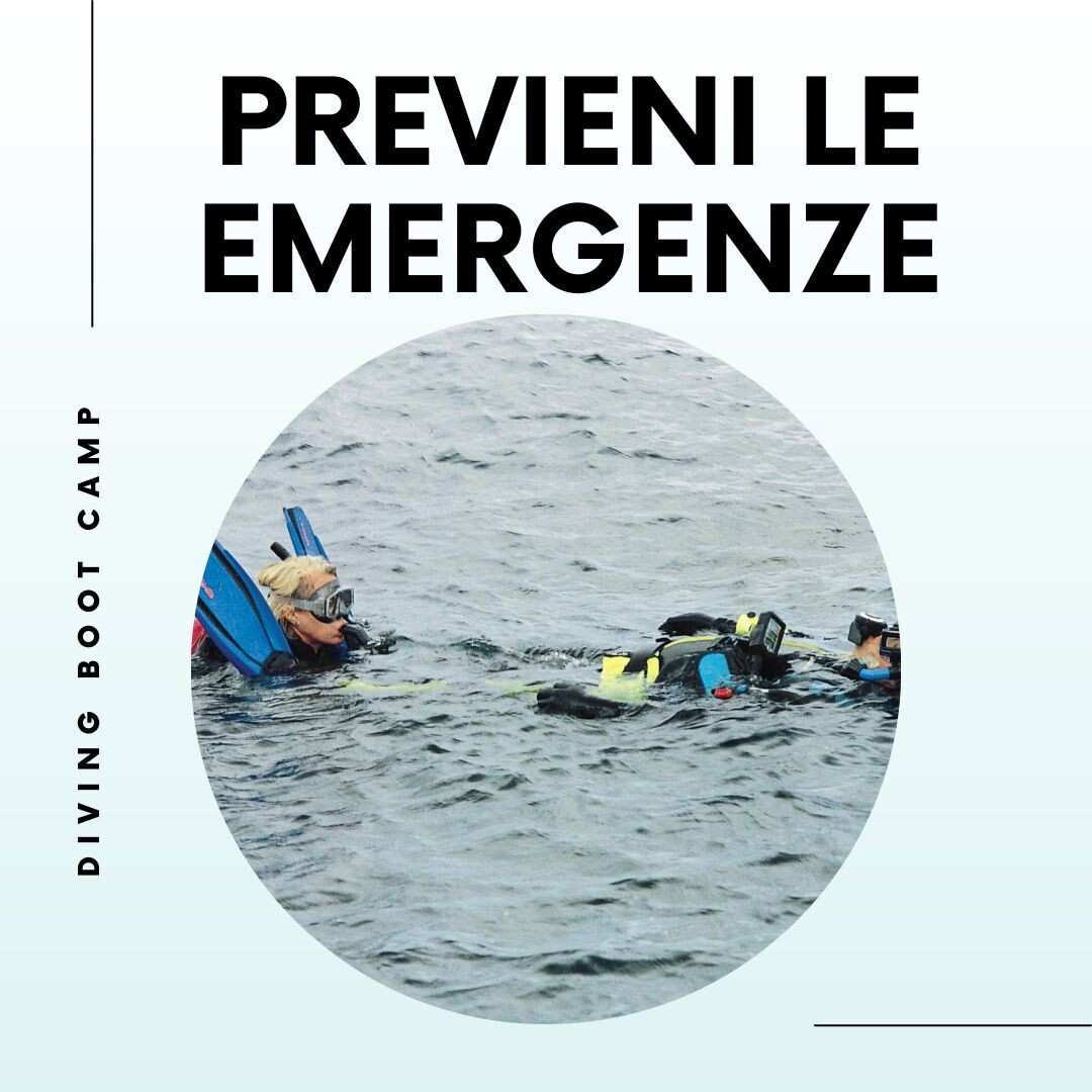 UNDERWATER EMERGENCY - Previeni e impara a gestire le emergenze subacquee