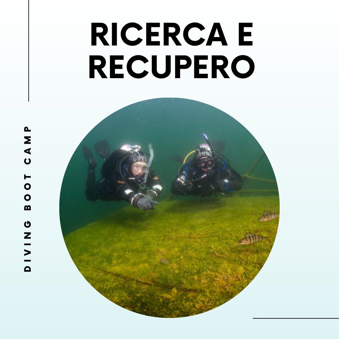 RICERCA E RECUPERO OGGETTI SOTT'ACQUA Lezione teorica + immersione al mare