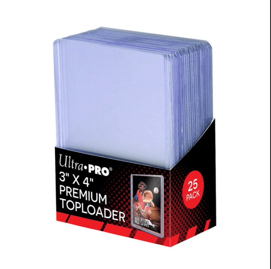 Ultra Pro: 3" x 4" Super Clear Premium Toploader 25ct