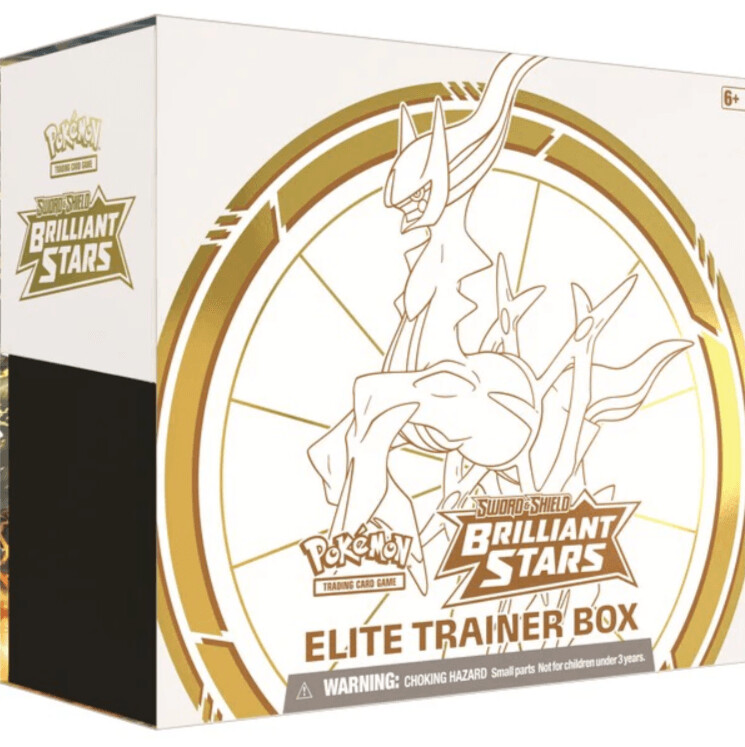 Pokémon TCG: Sword & Shield 9 Brilliant Stars Elite Trainer Box
