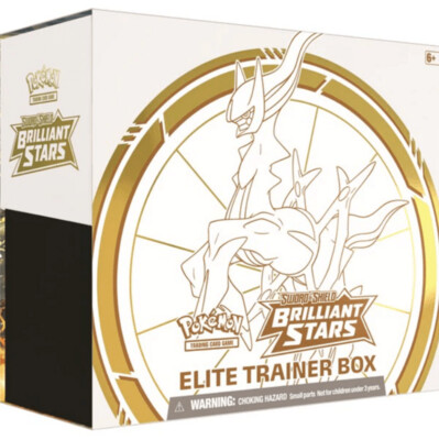 Pokémon TCG: Sword & Shield 9 Brilliant Stars Elite Trainer Box