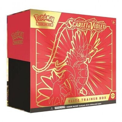 Scarlet and Violet (Base Set) - Elite Trainer Box -Koraidon (Red)