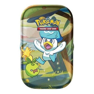 Pokémon TCG: Paldea Friends Mini Tin - Quaxly & Smoliv