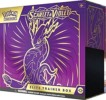 Scarlet and Violet (Base Set) - Elite Trainer Box -Miraidon (Purple)